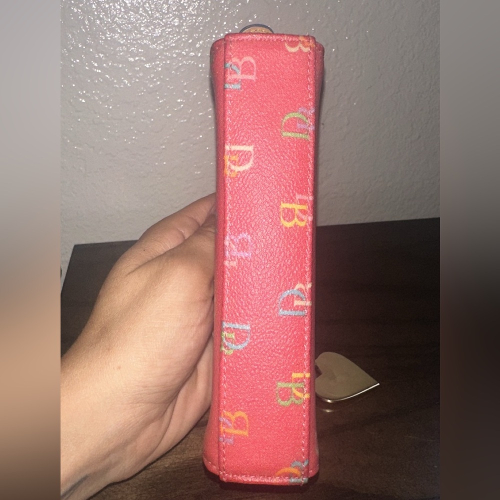 Dooney & Bourke Pink Y2K Monogram Zip Pouch - Picture 3 of 5